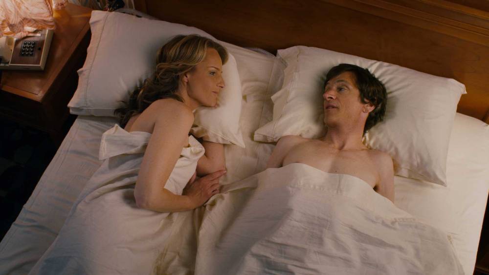 Helen Hunt e John Hawkes: casal improvável de As Sessões Helen Hunt e John Hawkes: casal improvável de As Sessões
