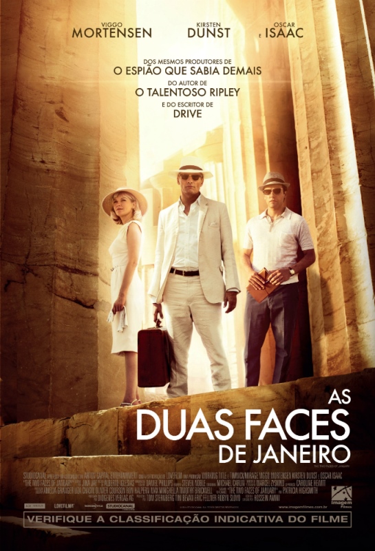 As Duas Faces de Janeiro: pôster do filme