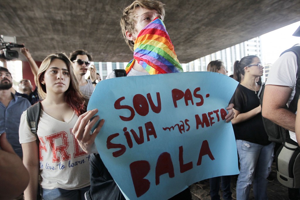 Beijaço gay na Paulista