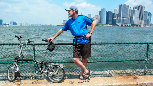 A Governor's Island é um dos pontos mais procurados por ciclistas (Foto: Ken Zirkel, no Flickr)