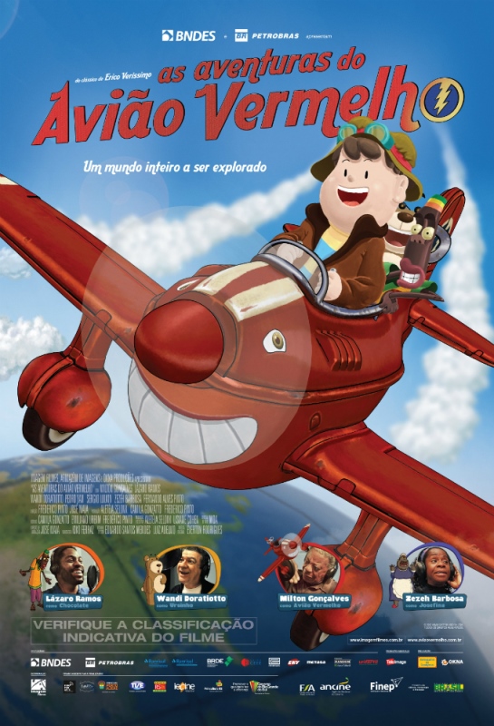 As Aventuras do Avião Vermelho: pôster do filme