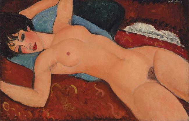 MODIGLIANI_Nu couché