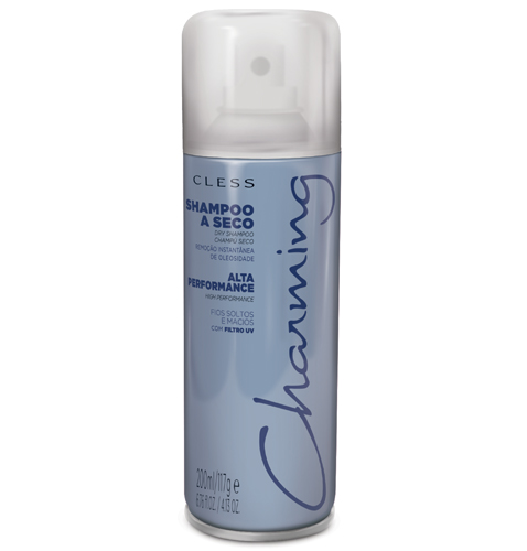 Shampoo a Seco Alta Performance, da Cless. Elaborado para todos os tipos de cabelos ele tem alto desempenho na remoção da oleosidade. Preço sugerido: R$ 25. SAC: 0800-7022627 (Foto: Divulgação)