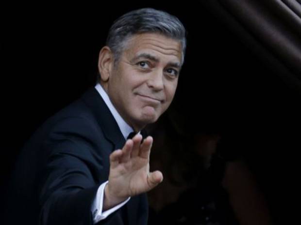 George Clooney: "Bye, bye fãs, Amal está me esperando" 