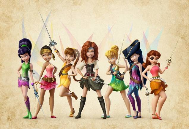 Tinker Bell - Fadas e Piratas: Tinker Bell e suas amigas