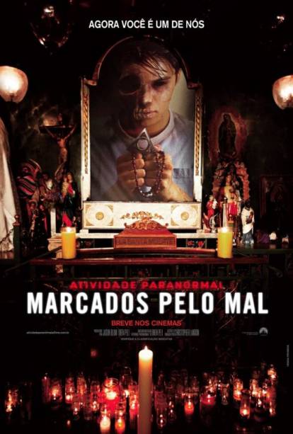 Atividade Paranormal: Marcados pelo Mal: pôster do filme