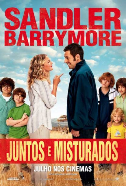 Juntos e Misturados: pôster do filme