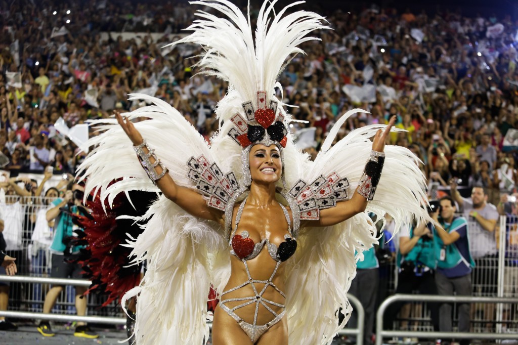 Sabrina Sato durante desfile da Gaviões da Fiel Foto: Alice Vergueiro/Futura Press/Folhapress