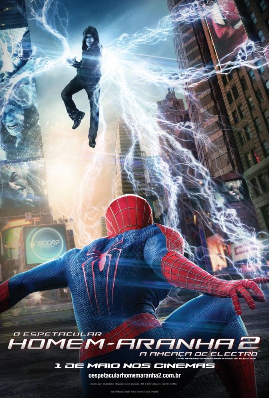 O Espetacular Homem-Aranha 2 - A Ameaça de Electro: pôster do filme