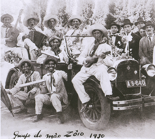 Grupo de trabalhadores da Companhia de Gás de São Paulo, em 1930