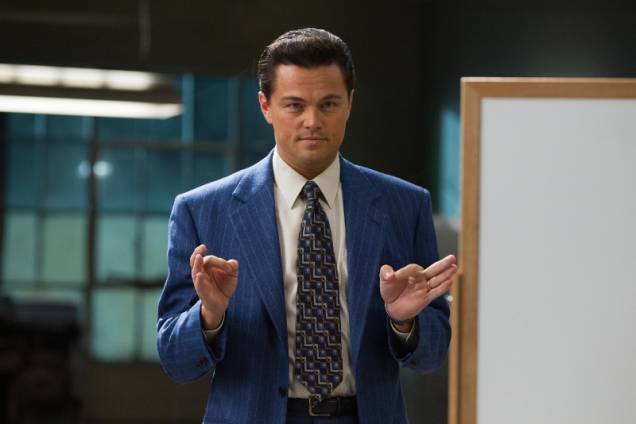 O Lobo de Wall Street: o ator Leonardo DiCaprio