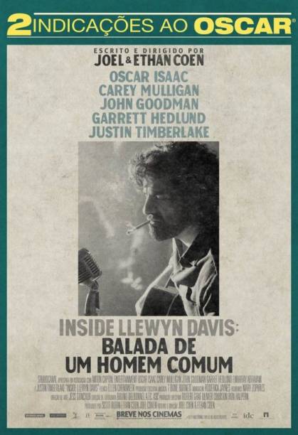 Inside Llewyn Davis – Balada de um Homem Comum: pôster do filme