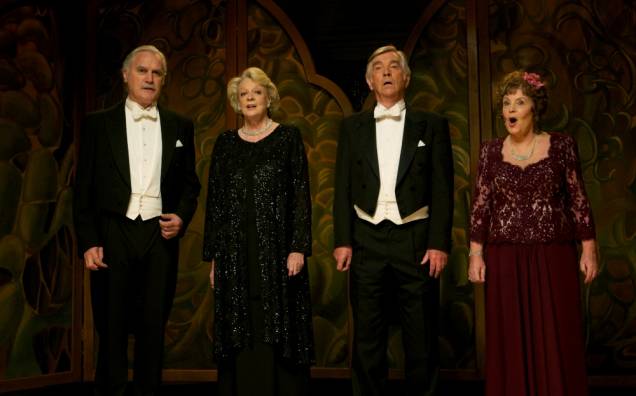 Billy Connolly, Maggie Smith, Tom Courtenay e Pauline Collins: os atores estão em O Quarteto