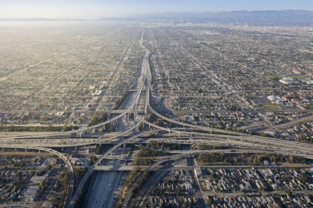 Panorâmica de Los Angeles, por Iwan Baan: em exposição no CCSP