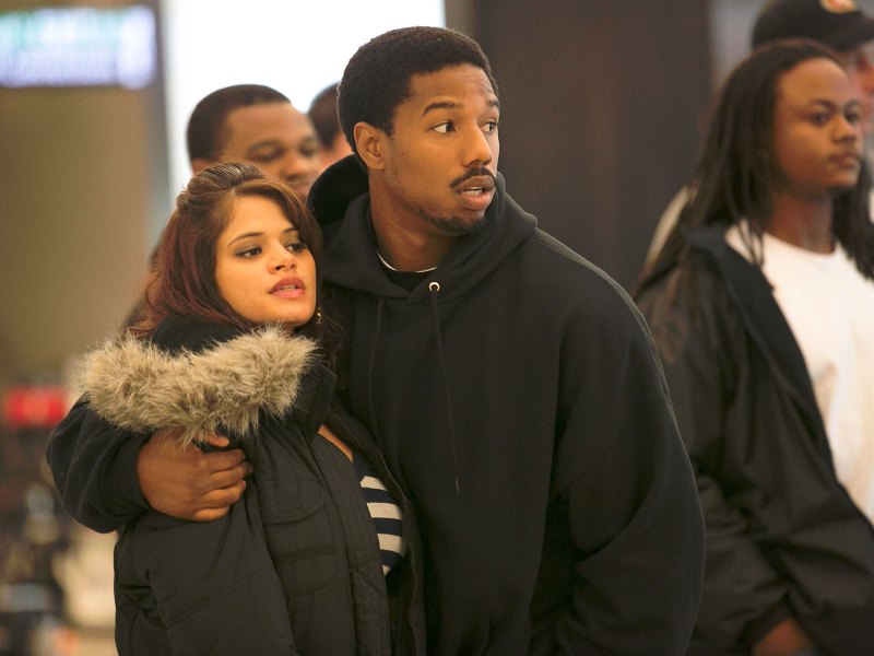 Fruitvale Station - A Última Parada: Oscar esconde de Sophina (Melonie Diaz), mãe de sua filha, que perdeu o emprego