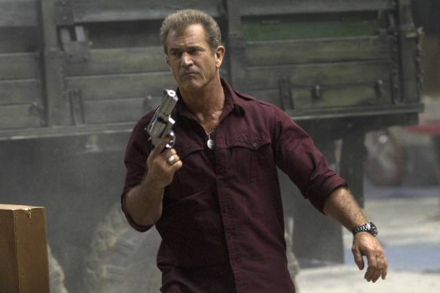 Os Mercenários 3: Mel Gibson Os Mercenários 3: Mel Gibson