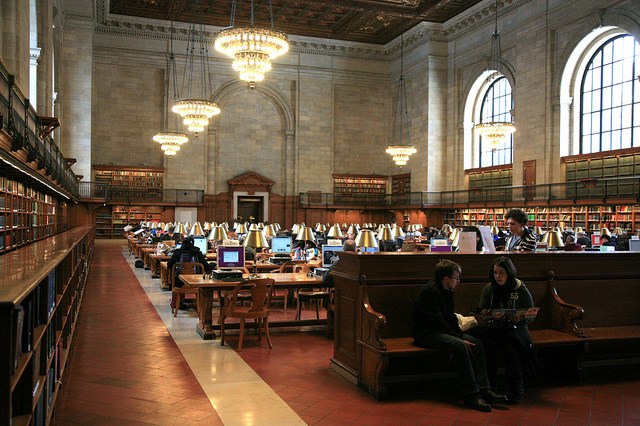 A clássica Biblioteca Pública de Nova York (Foto: vincent desjardins, no Flickr)