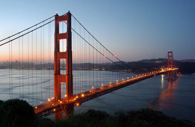 Golden Gate Bridge, uma das mais famosas do mundo (Foto: Evonne, no Flickr)