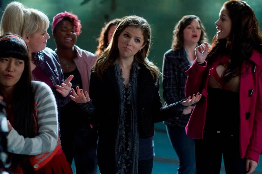 A Escolha Perfeita: Anna Kendrick, ao centro, é a estrela desta comédia musical
