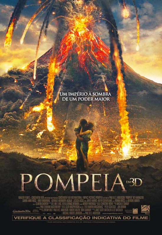 Pompeia: pôster do filme