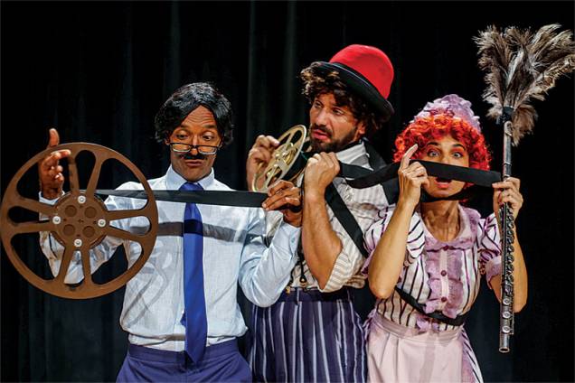 Rubi, Edu Mantovani e Simone Julian: palhaçadas e risadas garantidas Rubi, Edu Mantovani e Simone Julian: palhaçadas e risadas garantidas