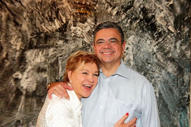 Marta e o marido, o empresário Márcio Toledo (Foto: Greg Salibian/Folhapress)