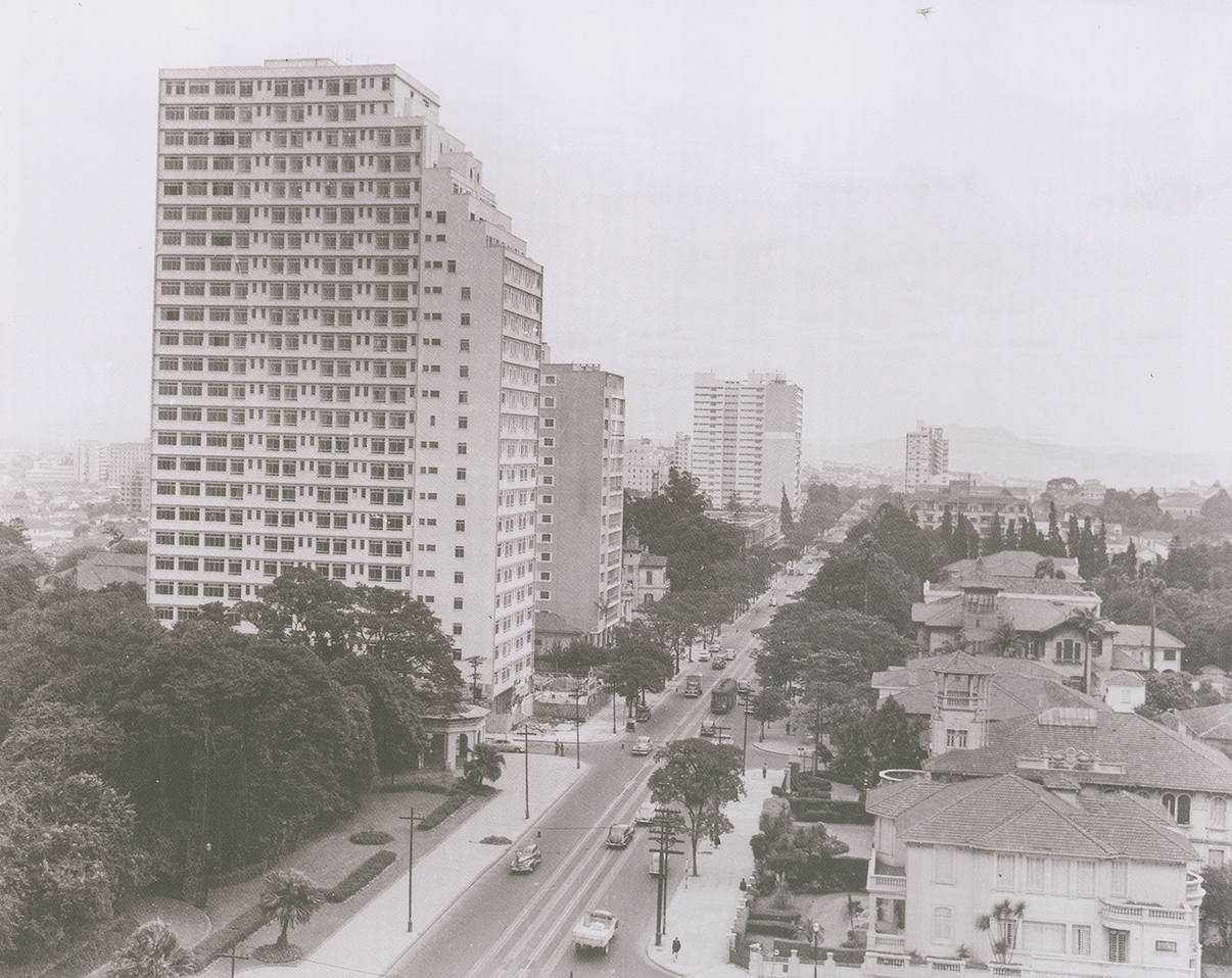 Avenida Paulista, em 1957