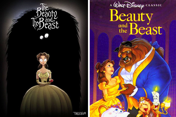 De Disney a Tim Burton: Estudante de desenho faz 12 versões
