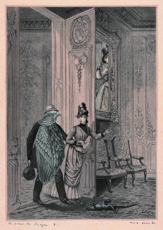 Colagem da série A Corte do Dragão: mostra de Max Ernst Colagem da série A Corte do Dragão: mostra de Max Ernst