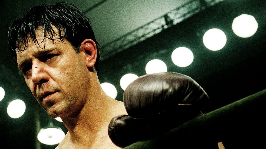 A Luta pela Esperança (2005): Crowe também entrou no ringue para lutar boxe