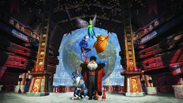Papai Noel, Coelho da Páscoa e a Fada dos Dentes se unem para salvar o mundo do malvado Bicho-Papão: A Origem dos Guardiões