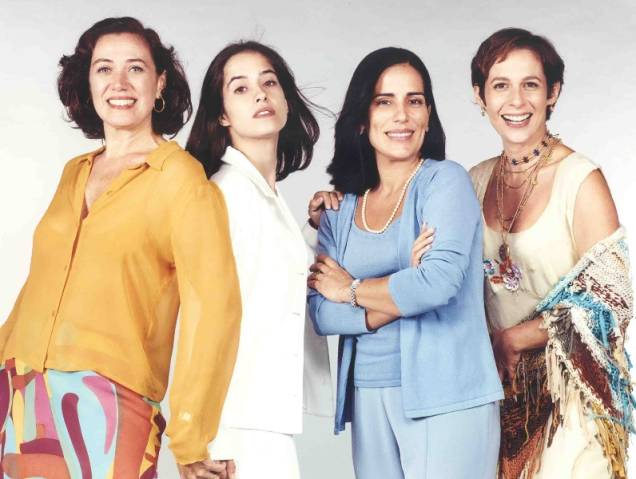 Patricya, Susana, Arlete e Thereza: o elenco é quase o mesmo da estreia, em 1990