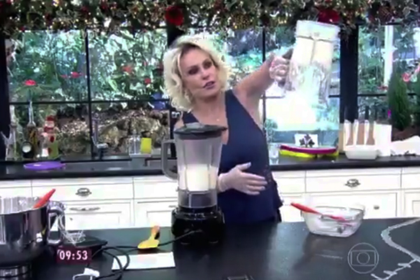 Ana Maria Braga é traída pela sobremesa e paga mico no “Mais Você” desta terça (15)