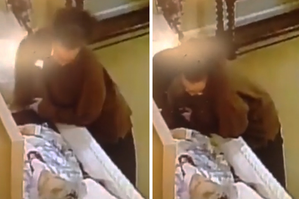 Em furto incomum, senhora é “assaltada” durante o seu próprio velório; assista ao vídeo e entenda