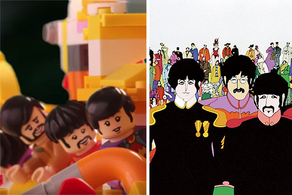 Atenção, fãs dos Beatles: LEGO vai lançar brinquedo inspirado no filme “Submarino Amarelo”