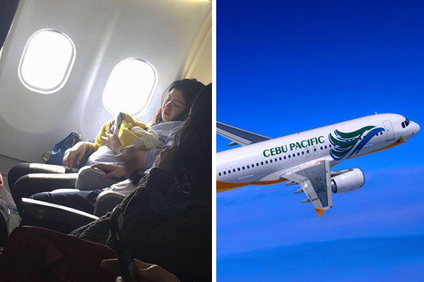 Mulher dá à luz em voo de 9 horas de duração e bebê ganha passagens de avião para o resto da vida