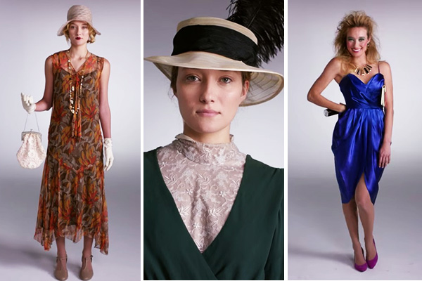 Vídeo mostra 100 anos de moda em apenas 2 minutos