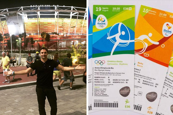 Torcedor acusa o ator Murilo Rosa de vender ingressos falsos para a final da seleção na Olimpíada