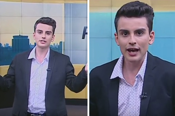 SBT provoca polêmica ao escalar apresentador de apenas 18 anos no jornal “Primeiro Impacto”