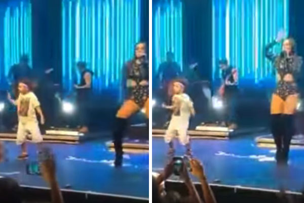 Anitta cumpre promessa, dança com fã mirim de 5 anos de idade e vídeo provoca polêmica na internet