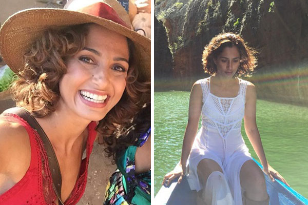 Camila Pitanga surpreende com clique ao lado da filha, Antônia, e do ex-marido no Instagram