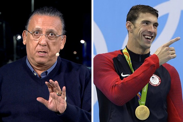 Este vídeo do Galvão Bueno “confuso” narrando a vitória de Michael Phelps na Olimpíada é imperdível