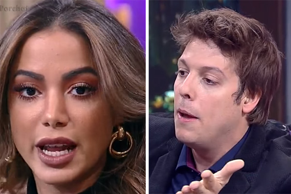Fábio Porchat relembra romance com Anitta e fala sobre plásticas da cantora: “Eu peguei outra Anitta”