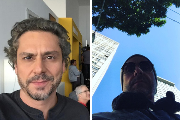 Alexandre Nero aproveita o Dia dos Crianças ao lado da família e pequeno Noá chama a atenção dos fãs