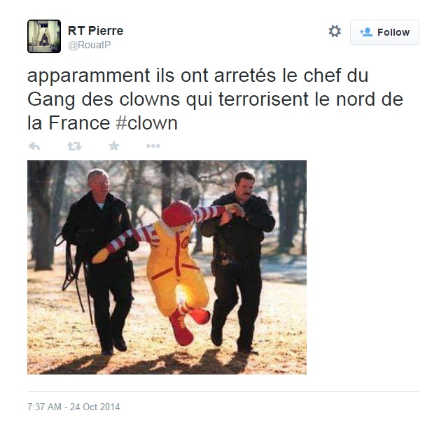 "Aparentemente foi preso o chefa da gangue que está aterrorizando o norte da França"