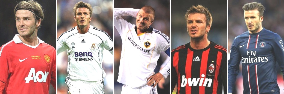 David Beckham anunciou aposentadoria: relembre gols e comerciais do meio-campista
