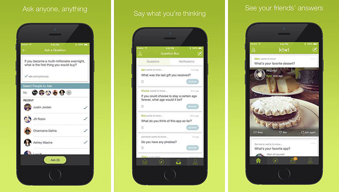 Saiba o que é o ‘Kiwi – Q&A’, o aplicativo que virou meme e mania nas redes sociais