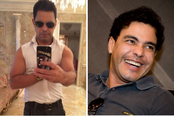 Zezé Di Camargo comemora suposta “homenagem” de fã e vira piada