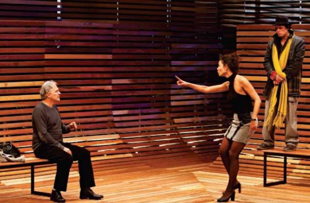 A peça "Adultérios", que terá apresentações no CEU Aricanduva: montagem tem texto de Woody Allen