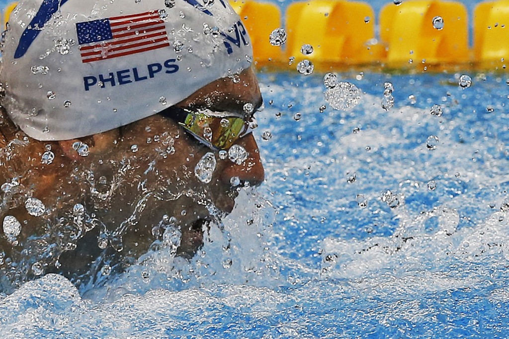 Michael Phelps nos jogos do Rio (Foto: Fernando Gomes/AGIF/Estadão Conteúdo)